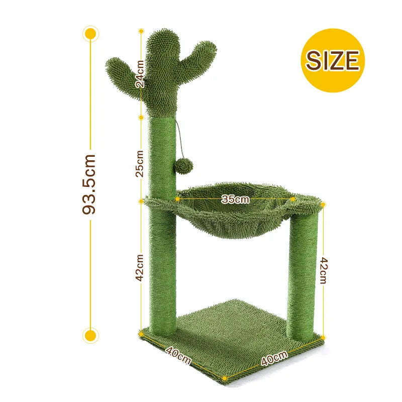 Cactus tower model cat scratcher