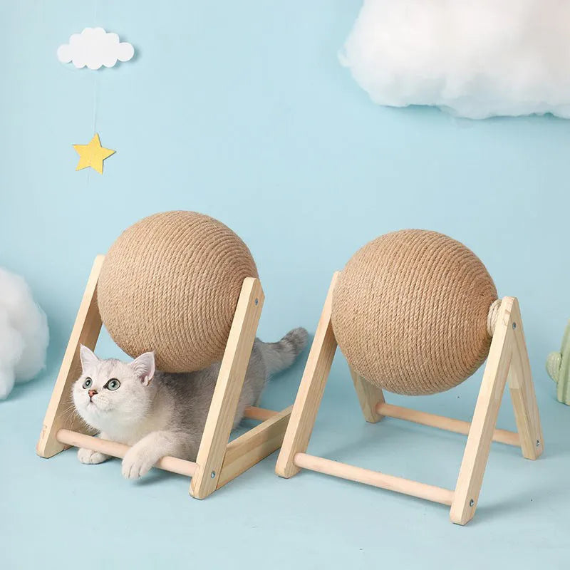 Sisal ball for cats