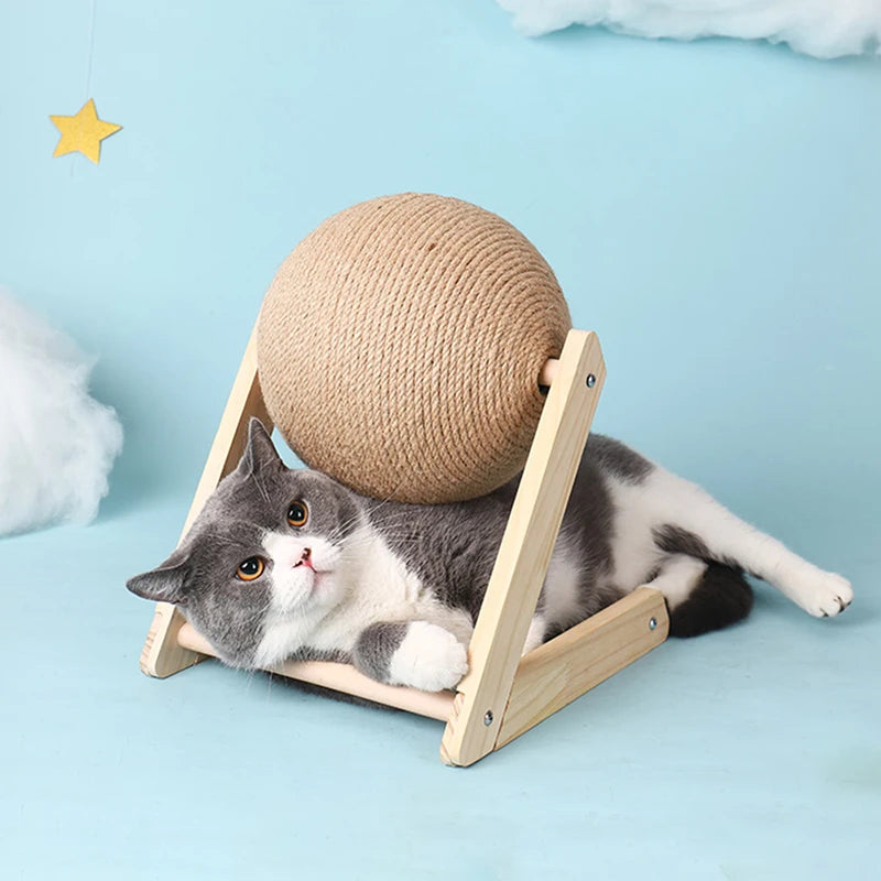 Sisal ball for cats