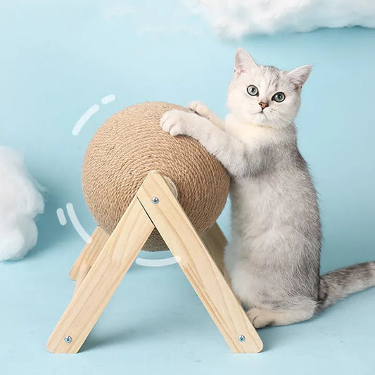 Sisal ball for cats