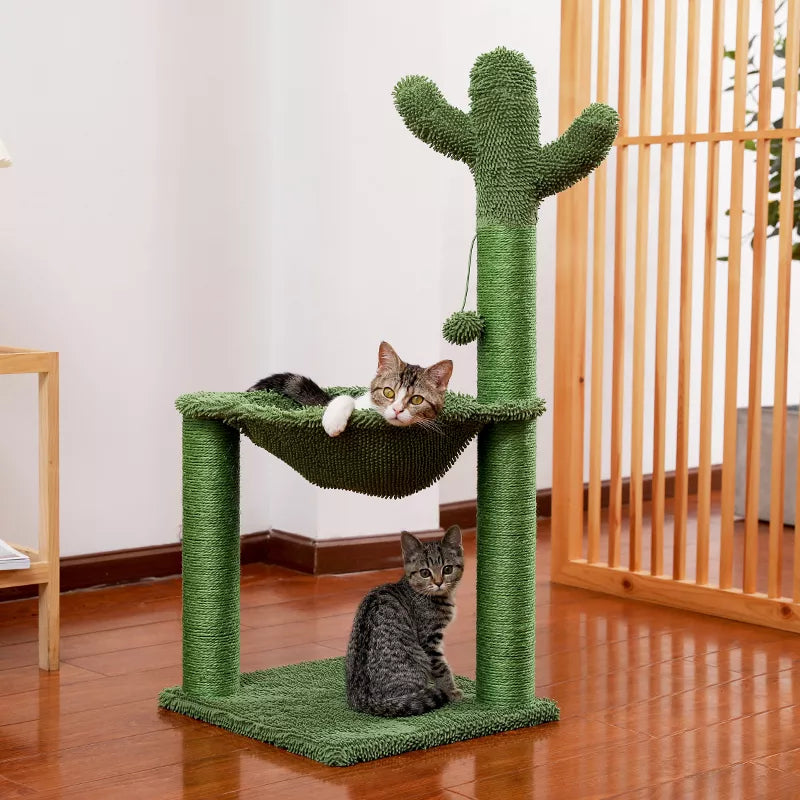 Cactus tower model cat scratcher