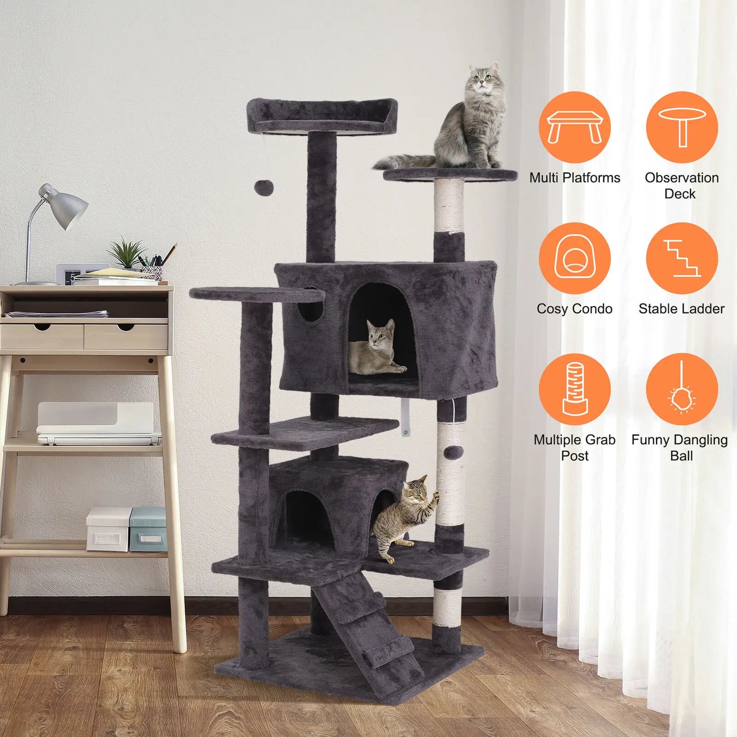 Cat Tree Tower Activity Center