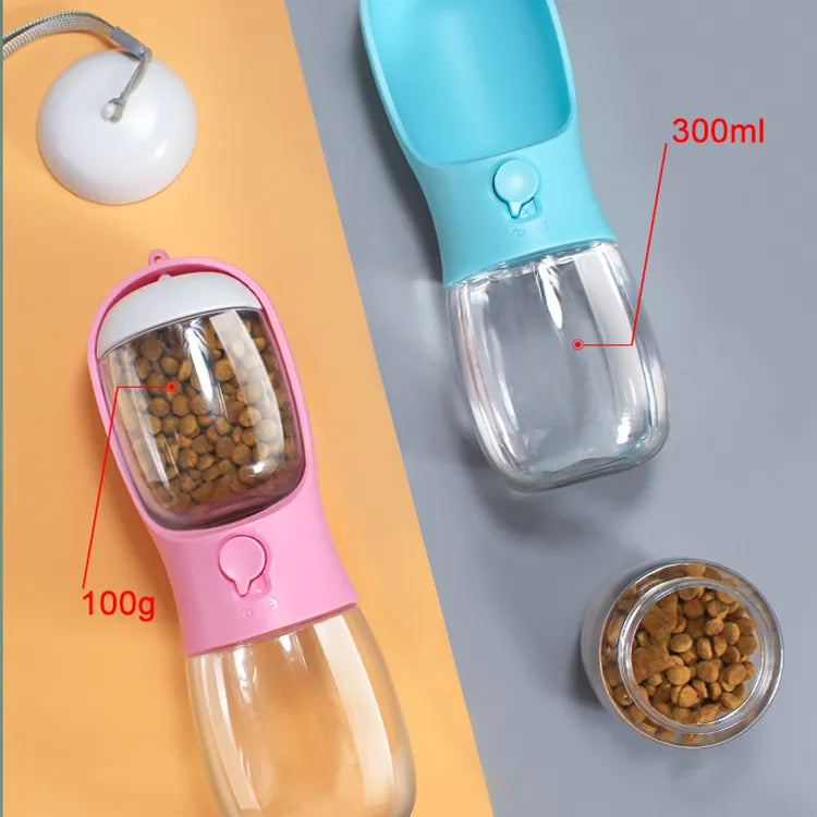 2 in 1 Portable Pet Bottle