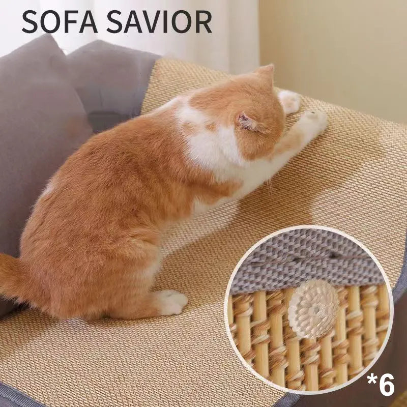 Cat scratcher for sofa