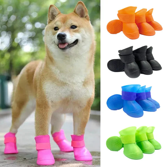 Non-Slip Rubber Pet Boots