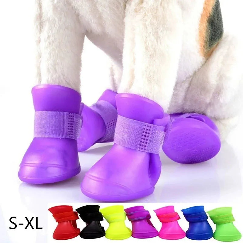 Non-Slip Rubber Pet Boots