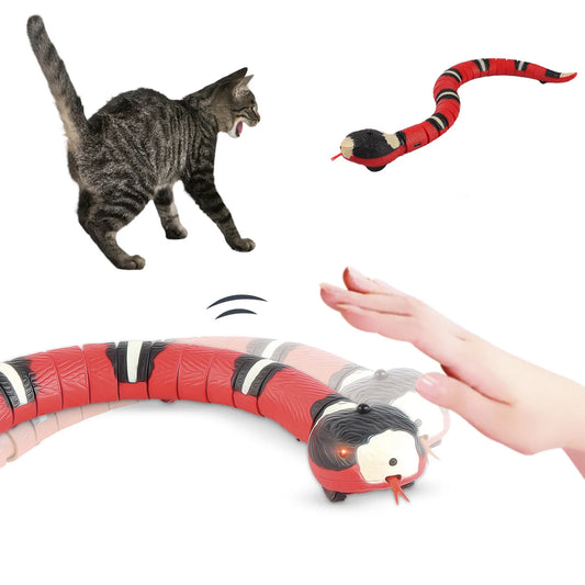 Fun toy snake for cats