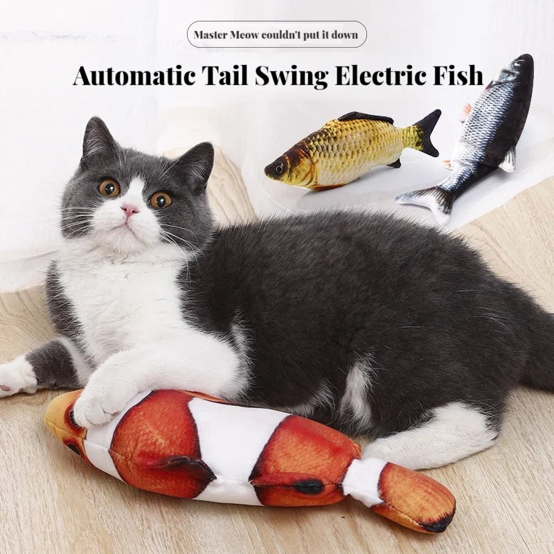 Electric Toy Fish for Cats