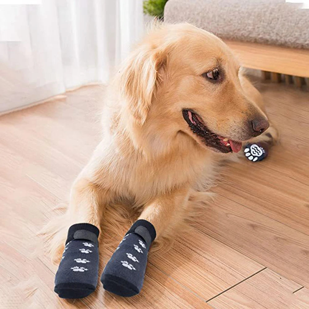 Adjustable socks for dogs and cats